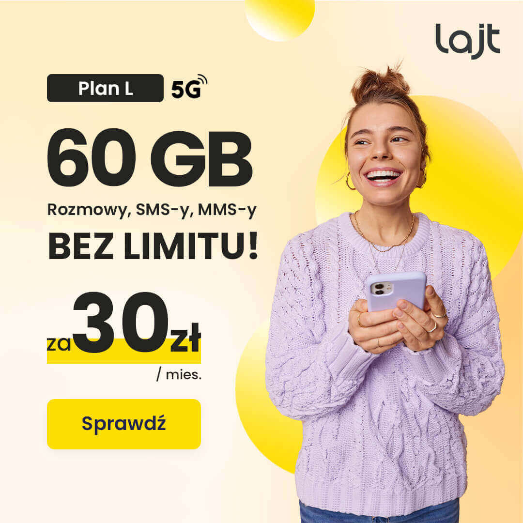 Oferta na abonament w lajt mobile