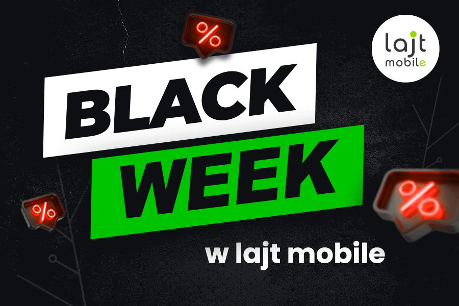 Black Week w lajt mobile