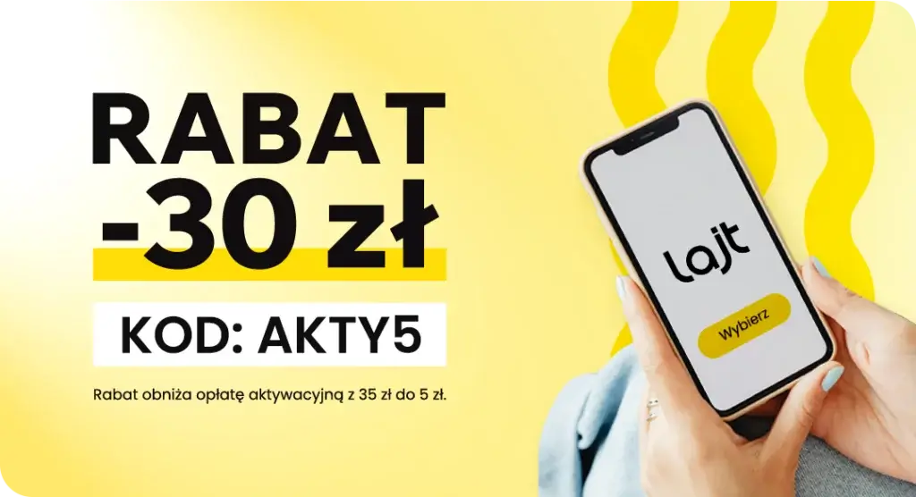 rabat na aktywację w lajt mobile