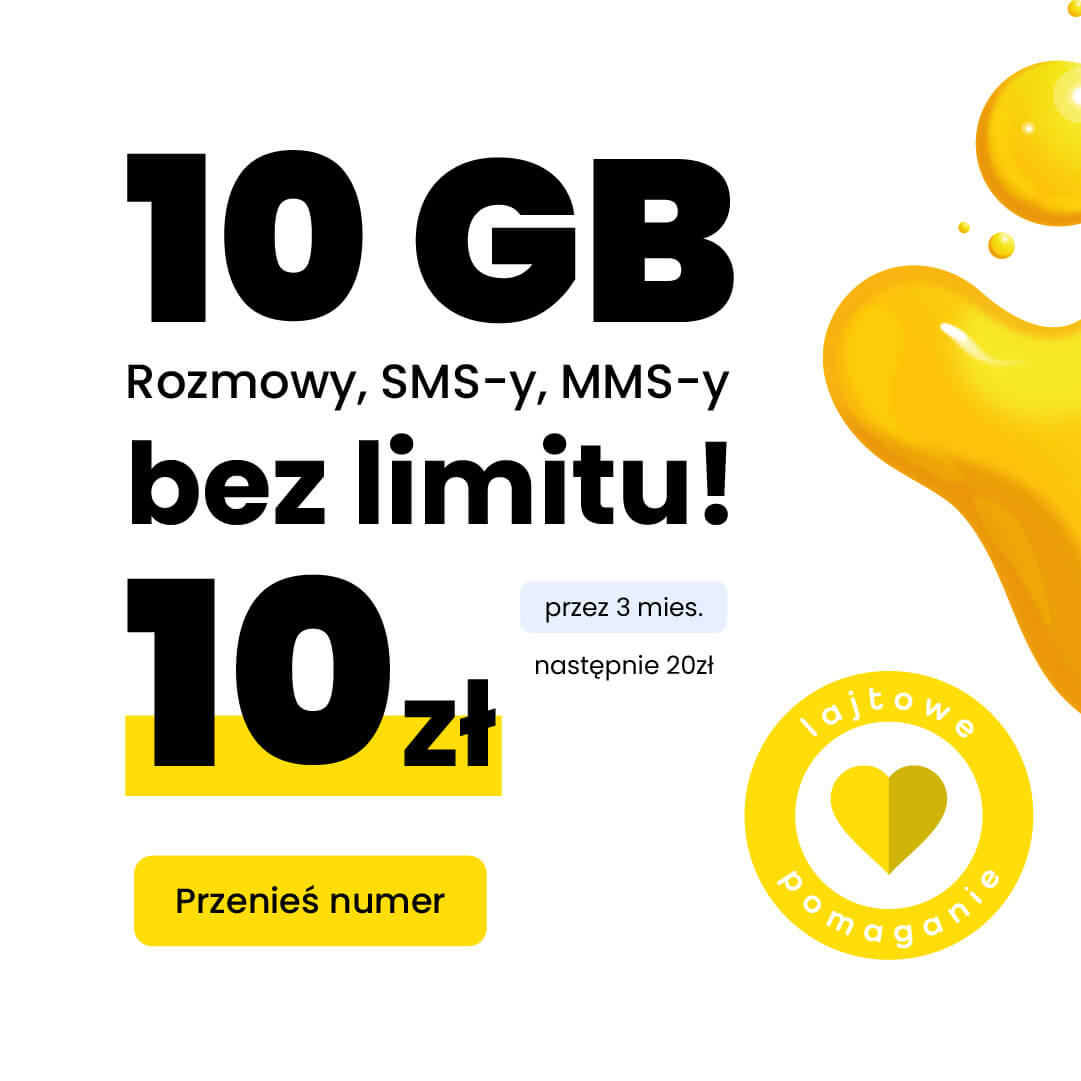 Oferta na najtańszy abonament od lajt mobile