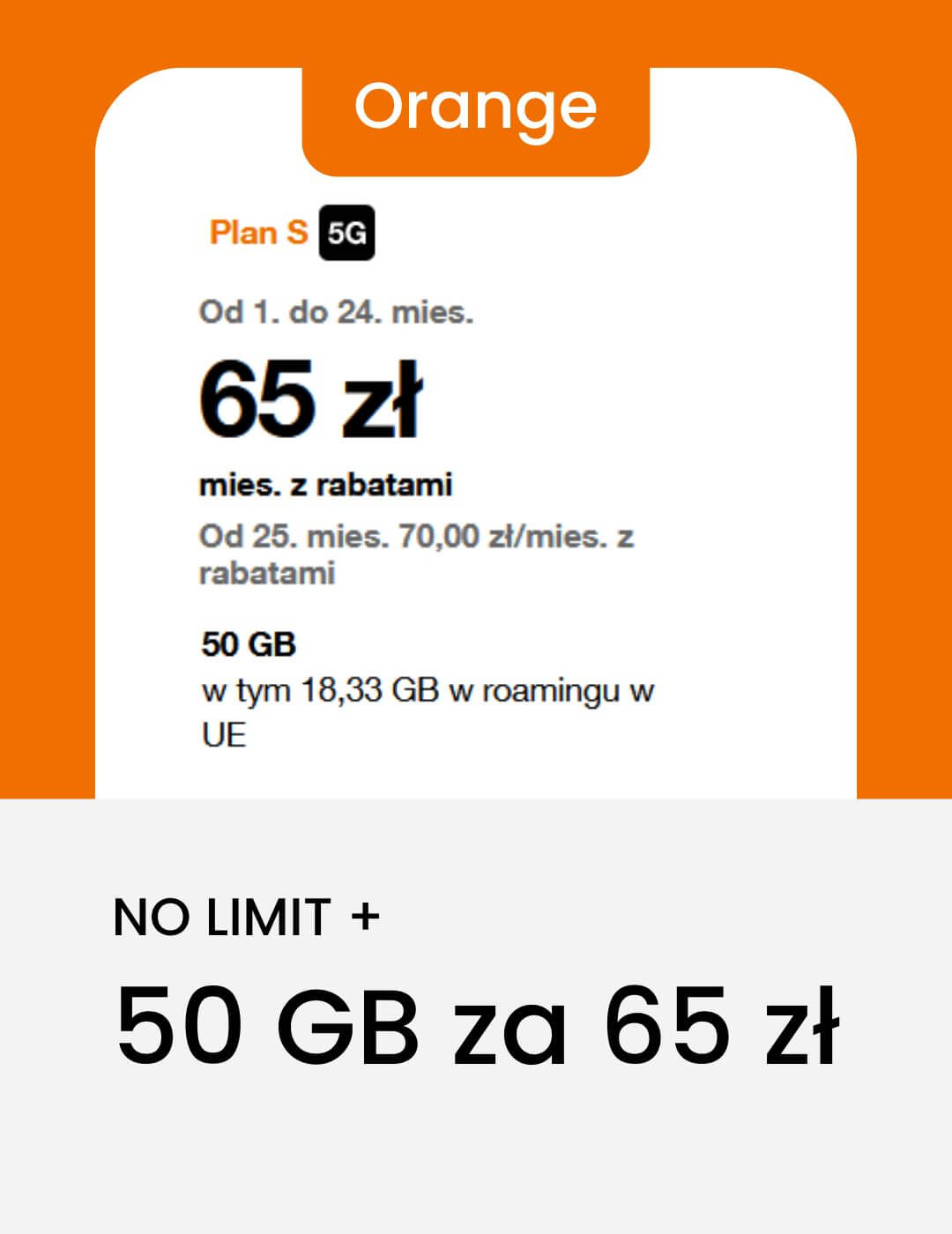 porownanie abonamentow komorkowych - orange