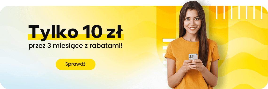 Abonament telefoniczny 10 GB za 10 zł