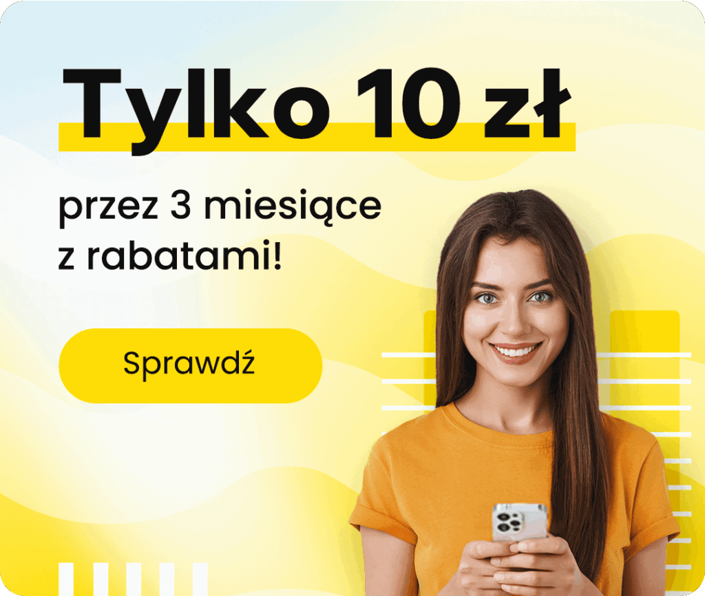 Abonament komórkowy 10 GB za 10 zł