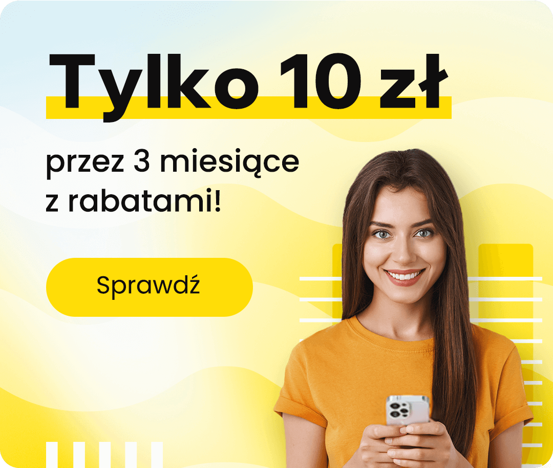 Abonament komórkowy 10 GB za 10 zł