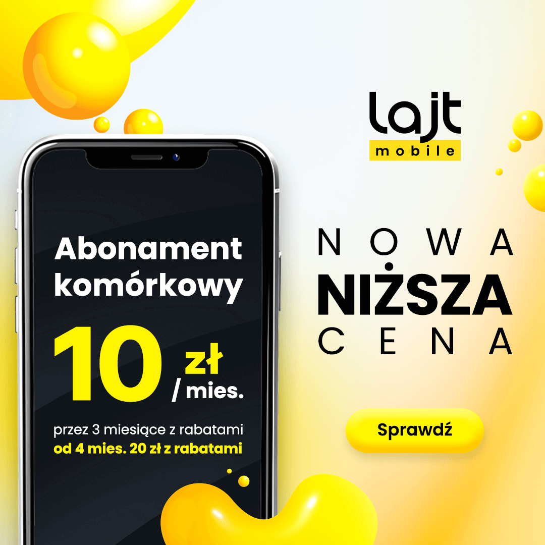 abonament w nowej niższej cenie - lajt mobile